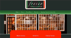 Desktop Screenshot of frescorestaurant.co.uk